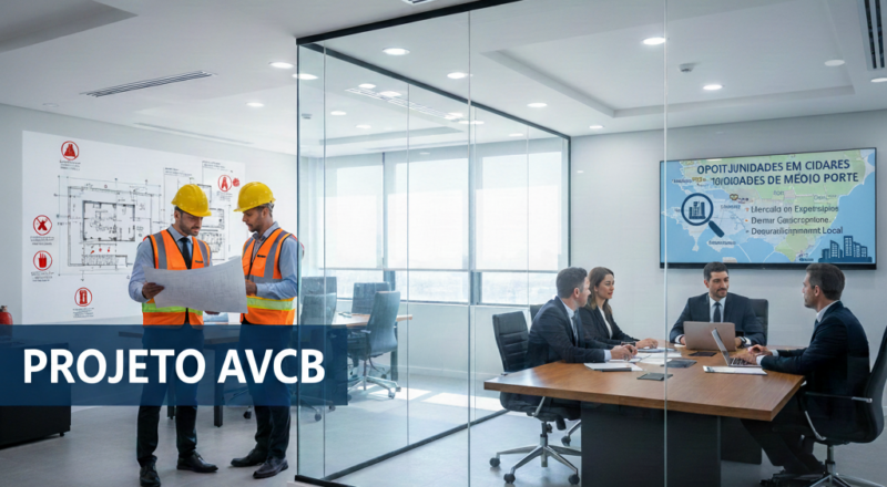 Projeto AVCB e empreendedorismo em cidades de médio porte